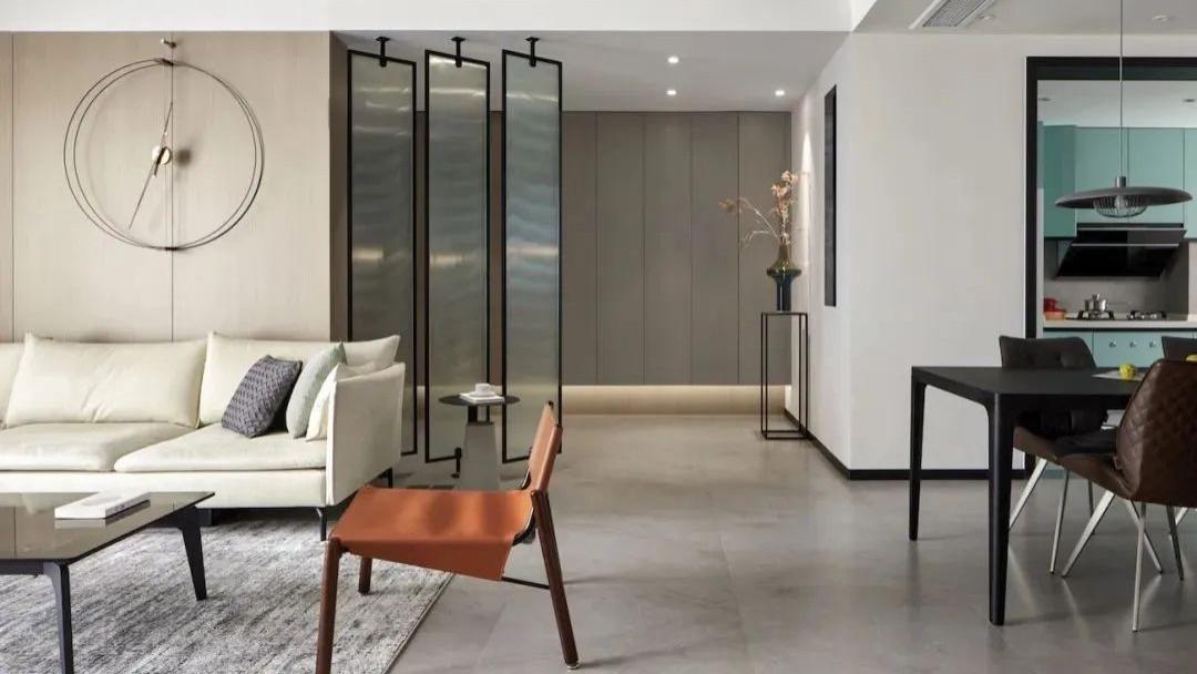 145㎡房子装修成现代轻奢，书房还带隐形床，看完直呼想住！