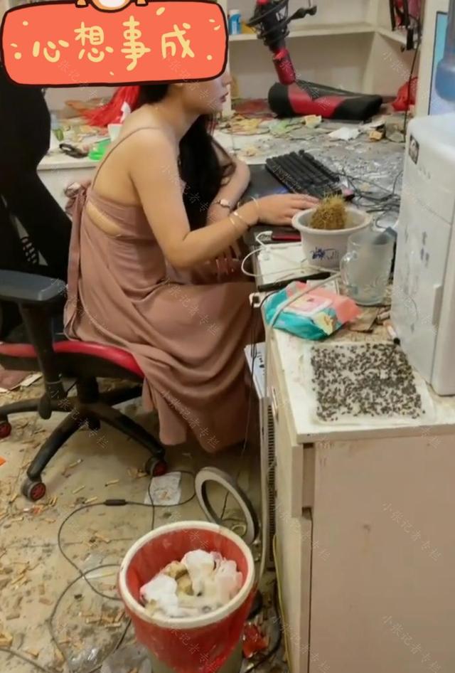 一女子把出租屋弄得特别脏,垃圾随处扔,房东:驴粪蛋蛋表面光