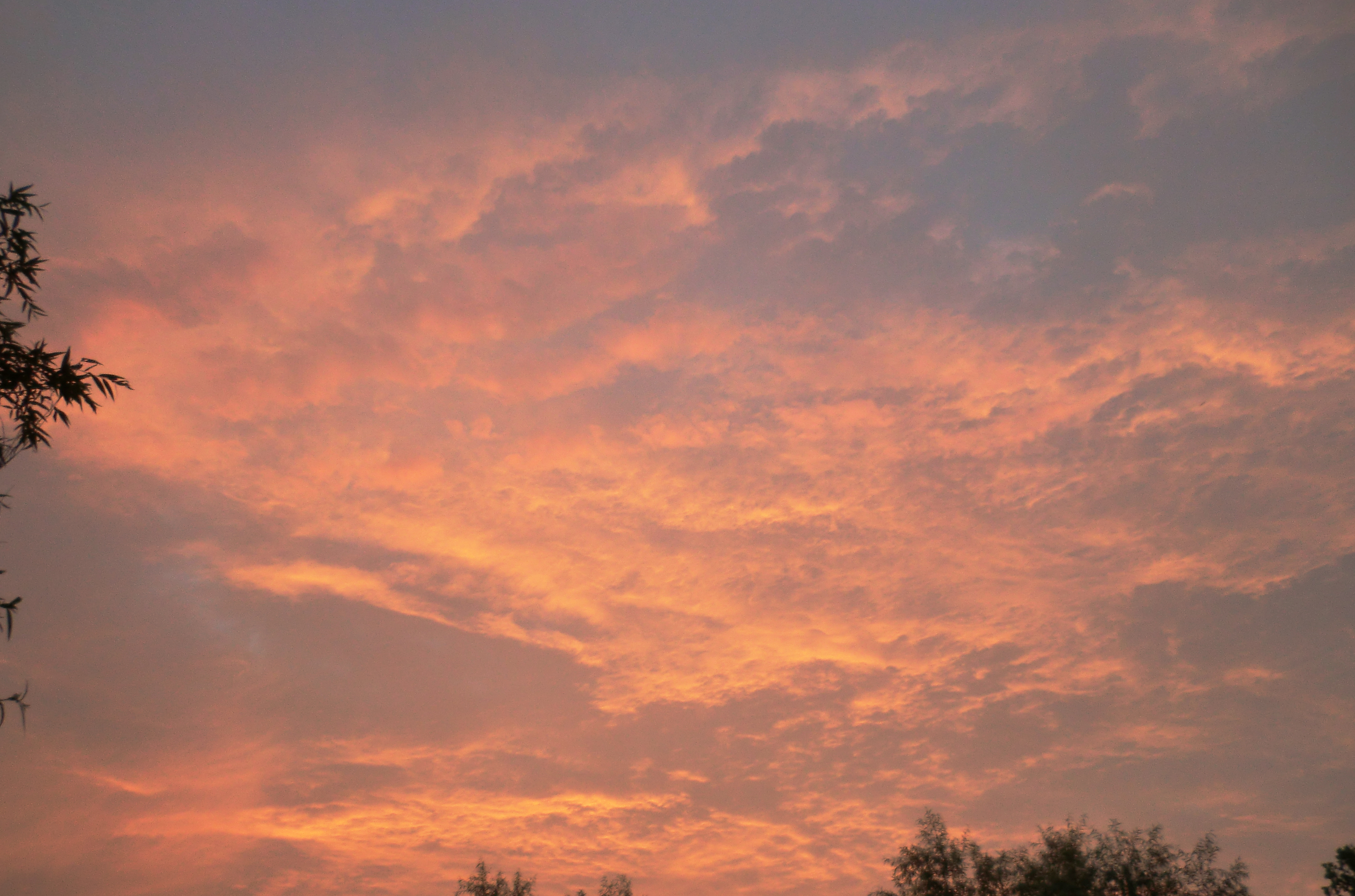 |钓鱼拍摄黄昏晚霞美景，黄昏下垂钓钓鱼人
