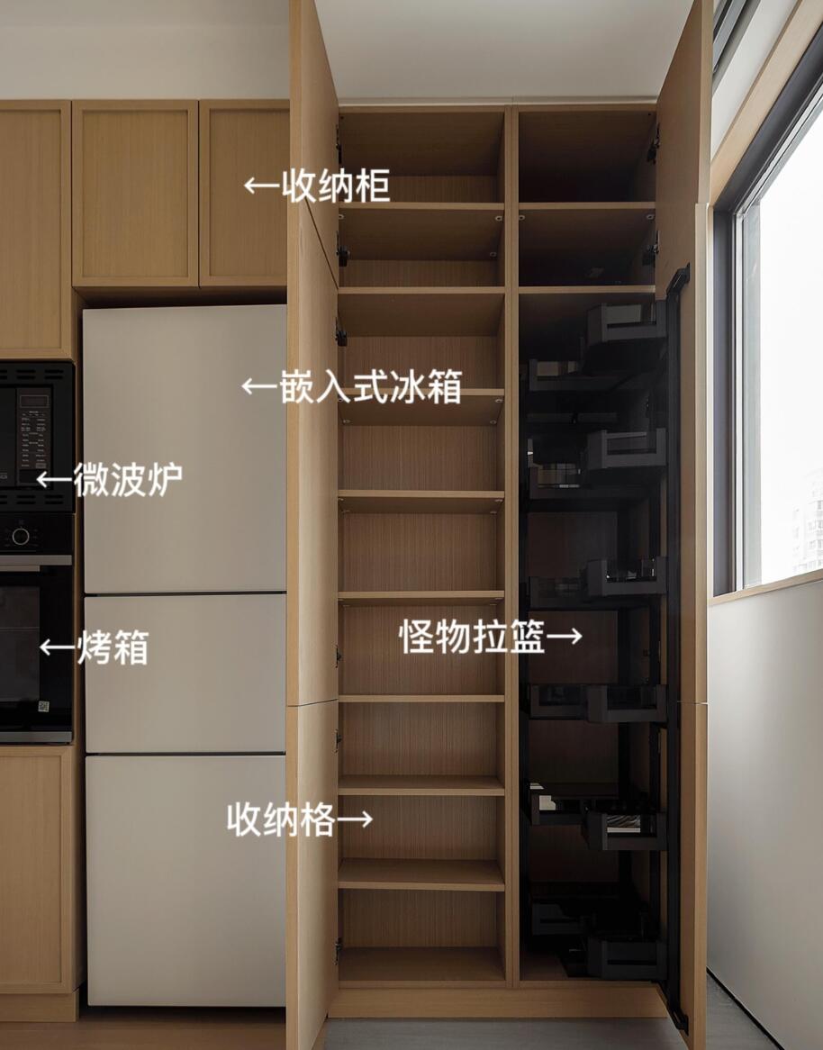 入住后,才发现断舍离不实用!二次改造时,她直接打满柜子