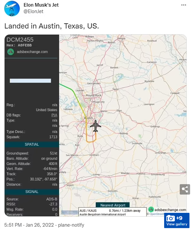 三星Galaxy|小哥推特追踪马斯克私人飞机行程，索要5万美刀or实习机会，被马斯克拉黑了