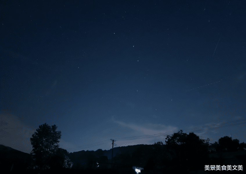 旅行|夏日的星空，安静、舒适又浪漫