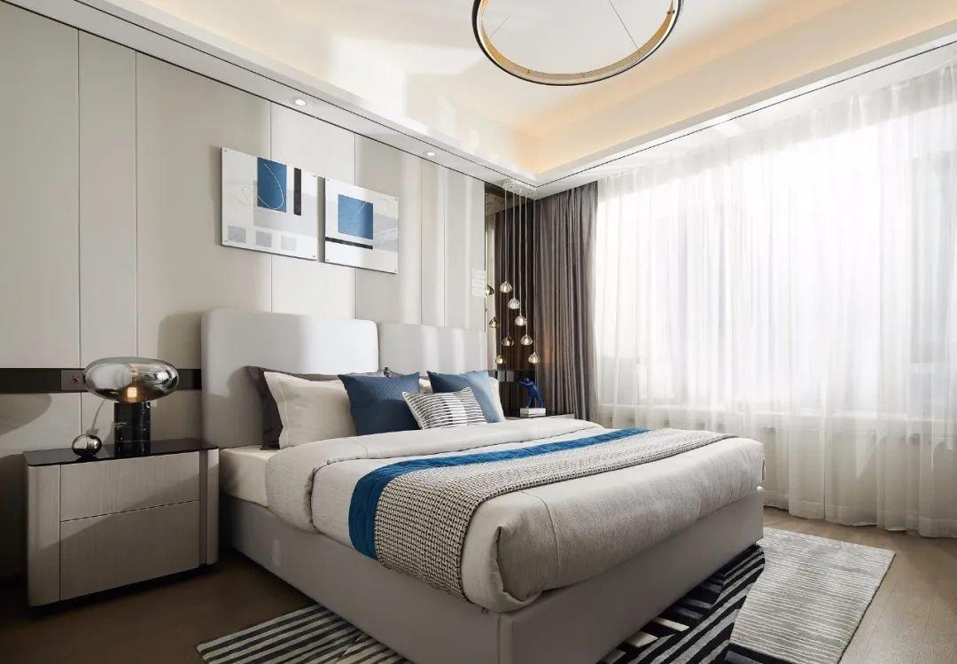 132平现代简约风三居室,给家人营造一个安全温暖的居家环境