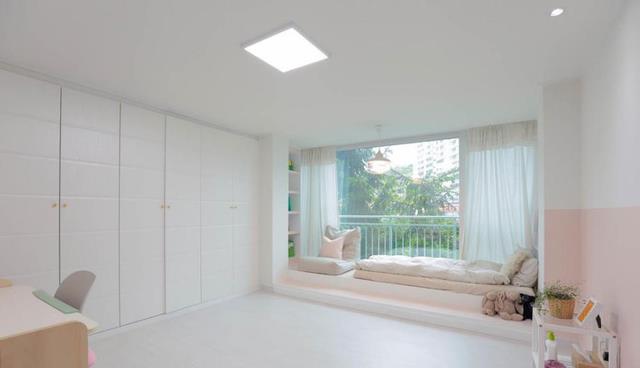 把150土气二手房翻新成极简风,妻子的审美真不错,一家人都满意