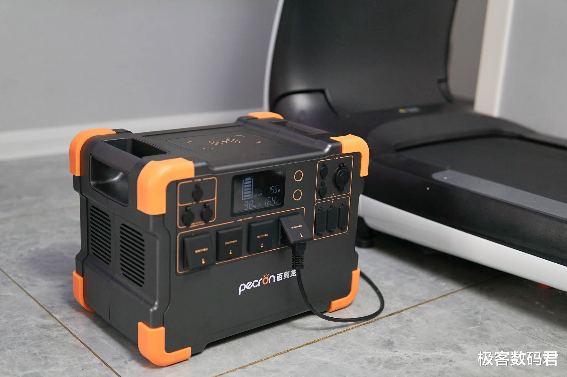 Google|比发电机还猛！2000W大功率，220V交流电，售价近一万户外电源