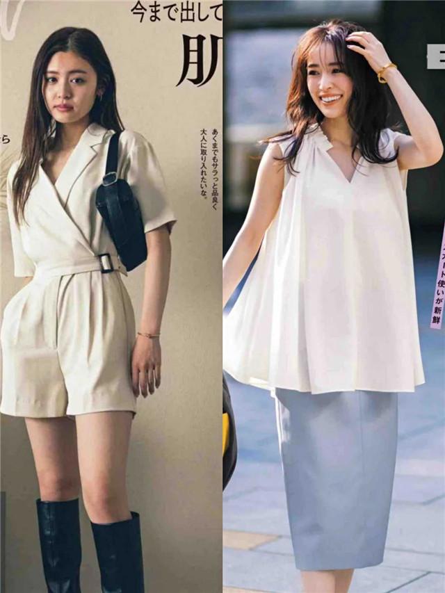 40岁女人，尽量出门上衣不要塞裤腰，今年流行这样穿，优雅显年轻