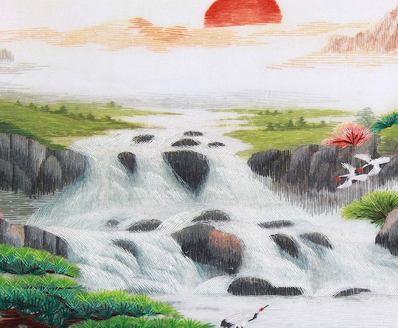 客厅适合挂什么画?山清水秀美如画,富贵进家门,看完心情绝对好