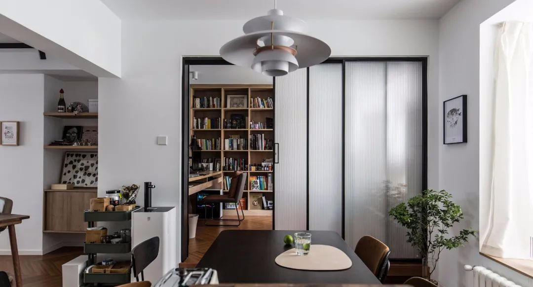 实用85平两室,增加马桶间,用好过道区