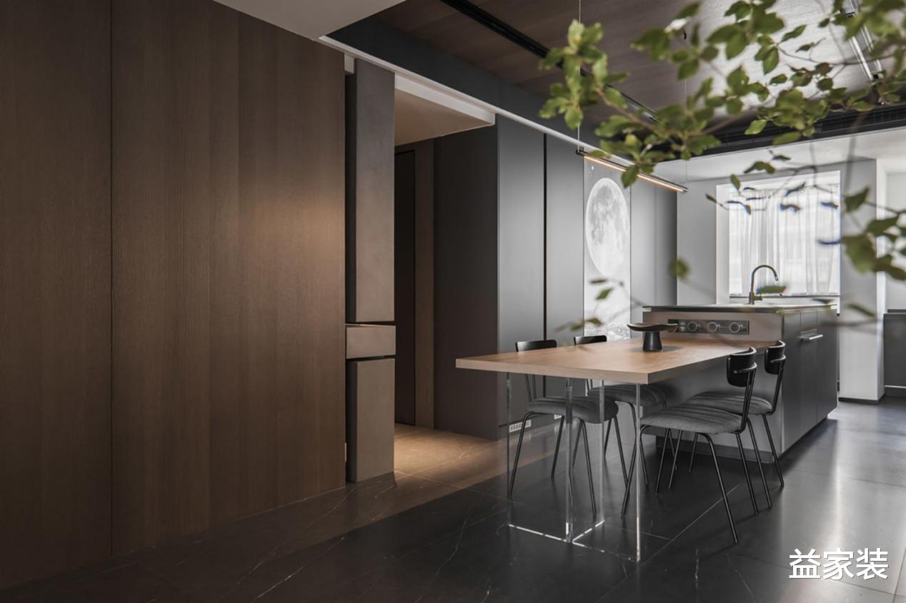 用灰色打造极简家居环境,优雅和时尚并存,细腻和粗狂共生