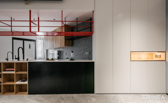 90平大小的新房,工业风的设计,带来不一样的视觉效果