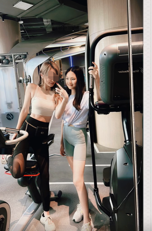 王诗龄 王诗龄减肥58斤瘦一大圈!穿短裤健身十分卖力,一双长腿堪比筷子