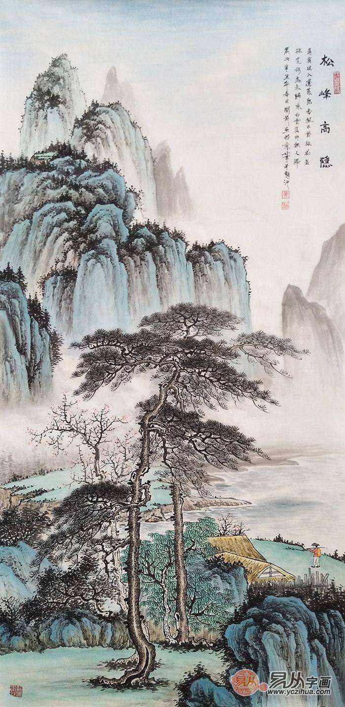 书房装饰挂画怎么选?中式字画的品味十足