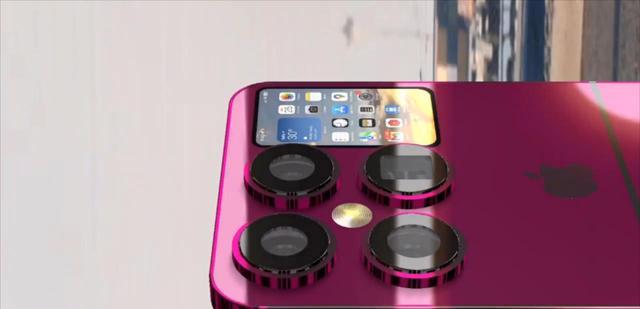 iPhone15Pro折叠屏概念机：前后双屏+四筒镜头，副屏关键时刻救命