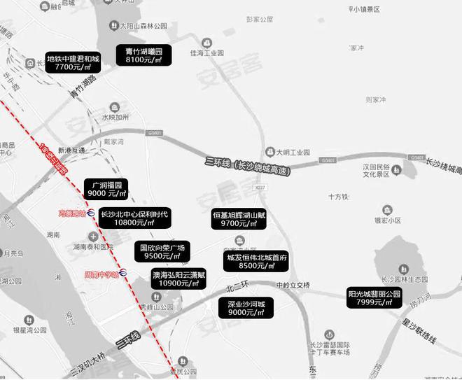 合肥|15个板块还在涨！长沙各区域最新房价曝光，最高涨了9.51%......