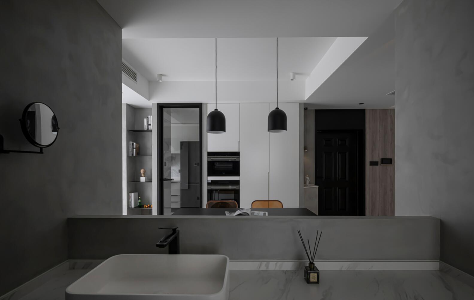 杭州屋主家的高级场面:墙面不用乳胶漆,色彩高度统一,超有质感