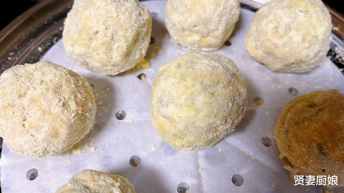 鸡蛋 减脂必备主食：瘦身菜团子，口感鲜香，饱腹感强，好吃不长胖