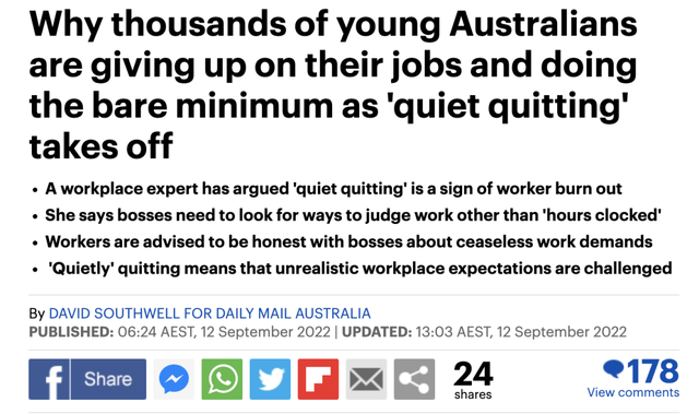 澳洲|拿多少钱干多少事！澳洲职场躺平文化你怎么看？