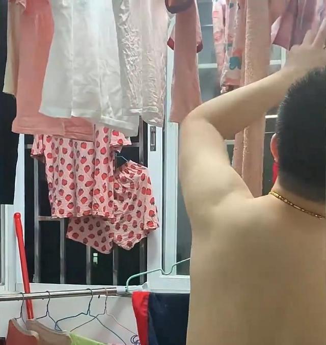广东男子结婚13年不让老婆晾衣服,看到阳台网友秒懂:懒人有懒福