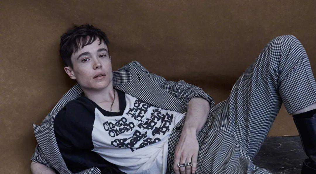 杂志|男星艾略特·佩吉《Esquire》杂志写真大片，35岁勇敢做自己