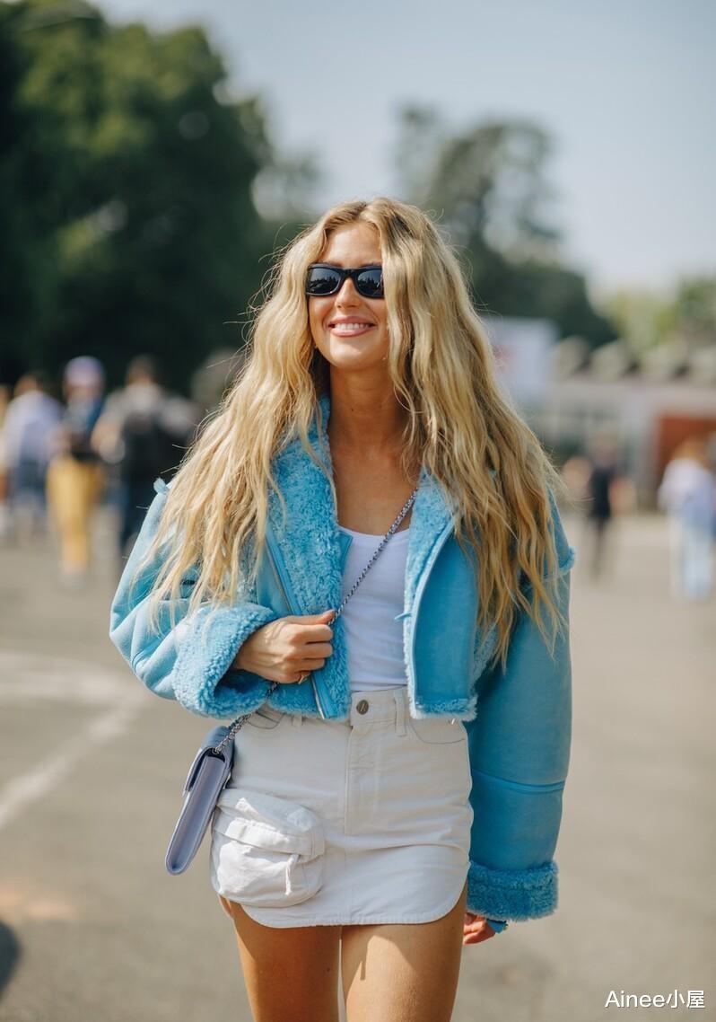 穿衣搭配|“白色+蓝色”真是绝配,温柔减龄还有品质,职场休闲都好穿