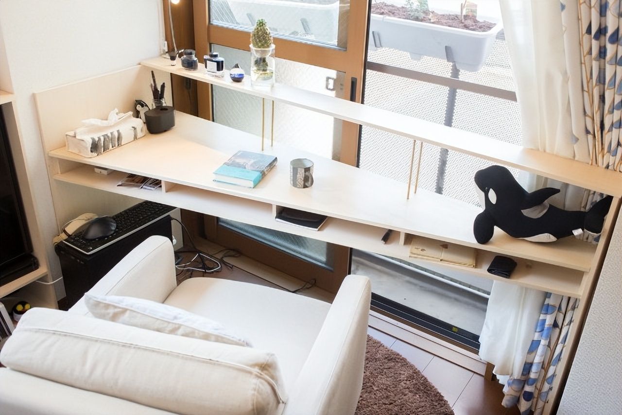 |这位宅男太厉害了,把23㎡迷你小屋,藏满书籍