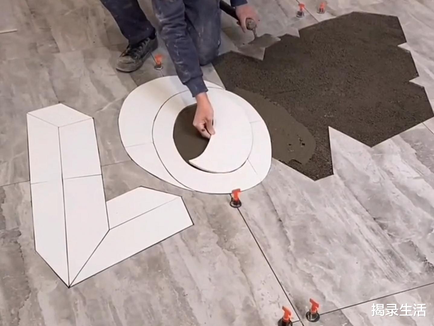 辽宁小伙自创3D瓷砖铺贴,立体效果堪比“神笔马良”