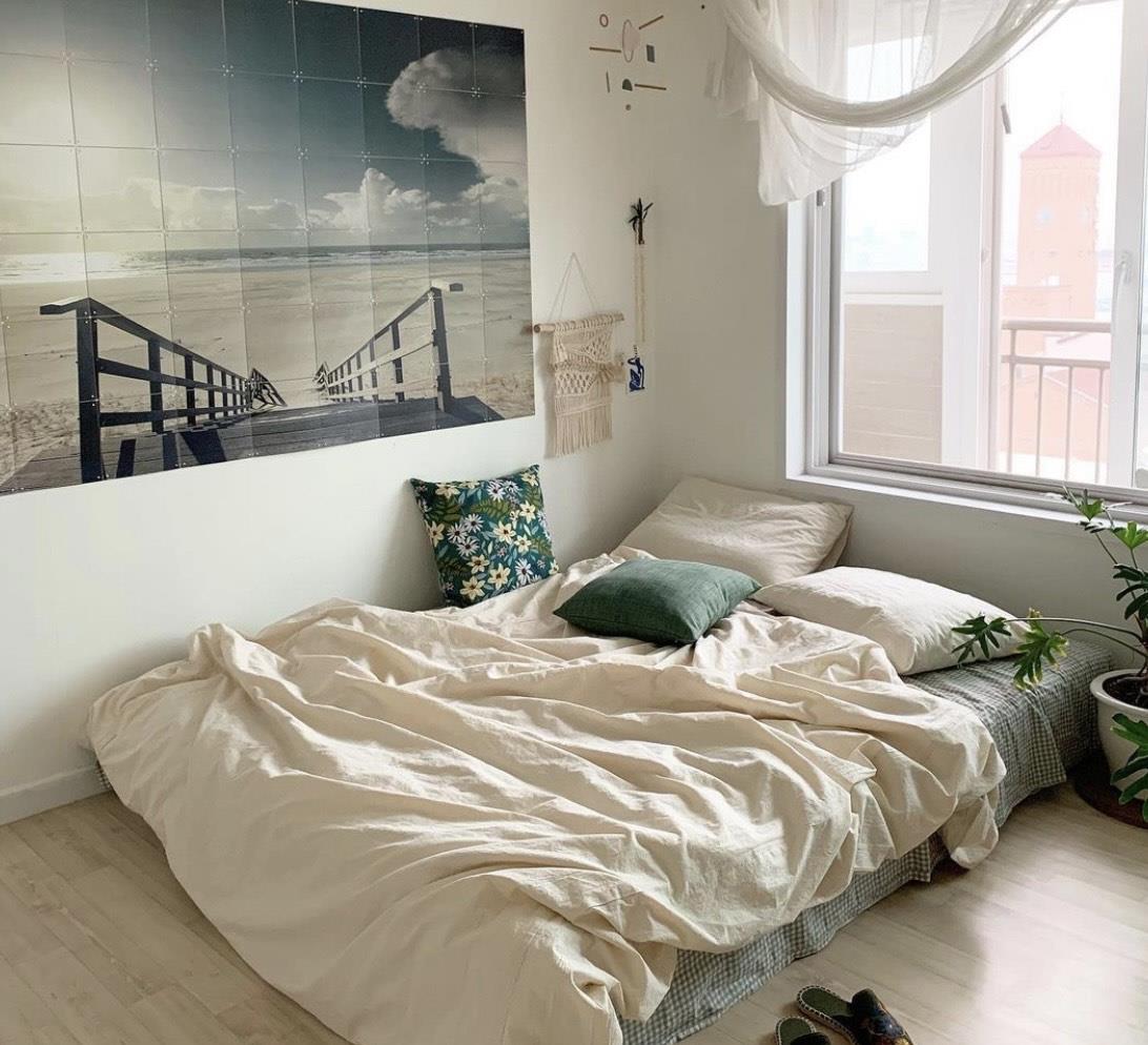 韩国夫妇的98平精致生活,小窝温暖治愈,隐藏不住的高级感,爱了