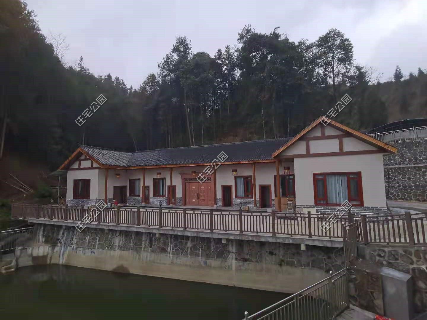 晒家|花30万建一栋中式三合院,就能过上陶渊明诗中的生活?