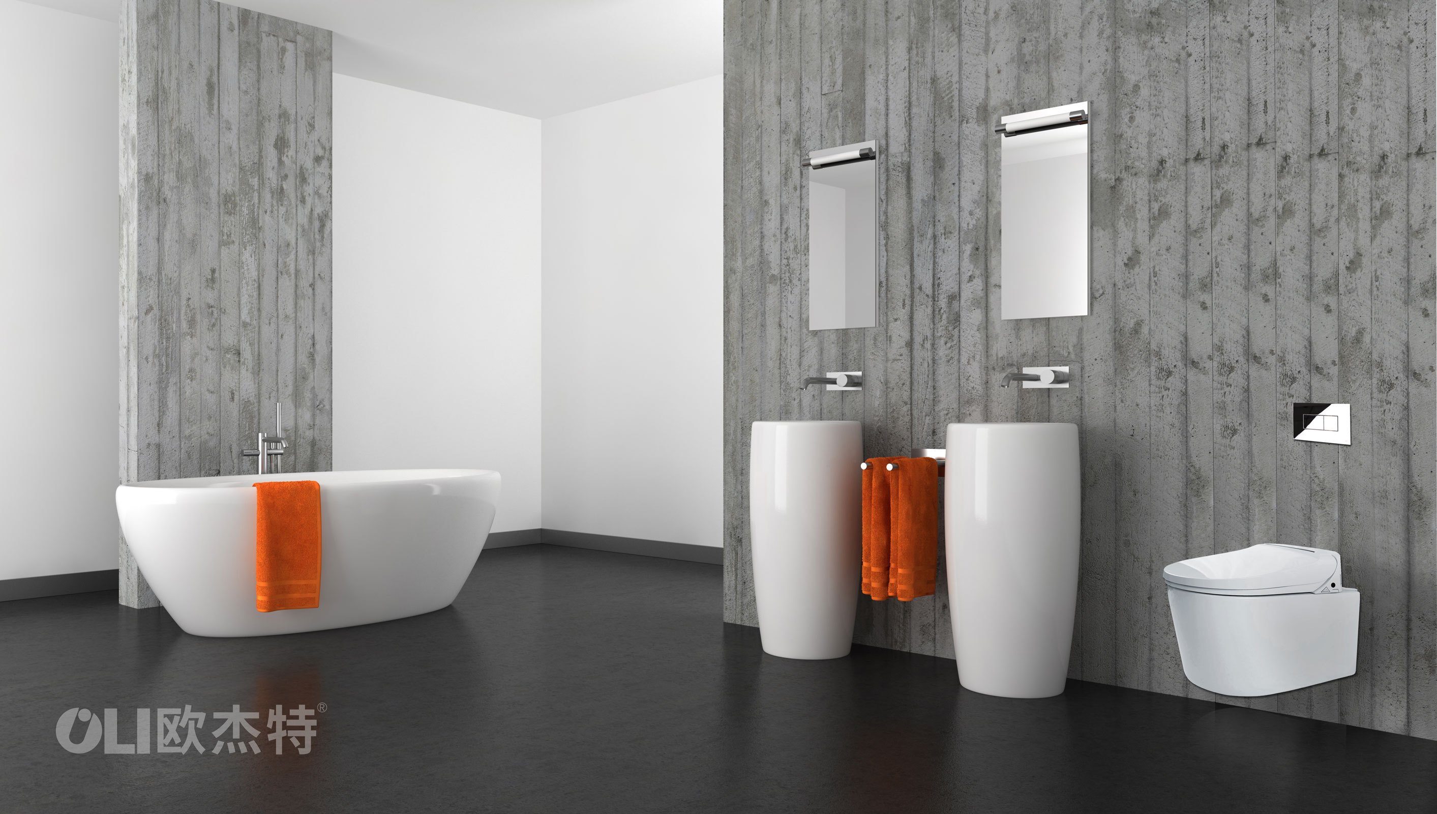 壁挂式马桶塑简风,极简卫浴持续受宠