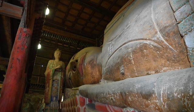 泥塑|中国第一西夏佛寺在哪？就在甘肃小城内，还藏最大室内木胎泥塑卧佛