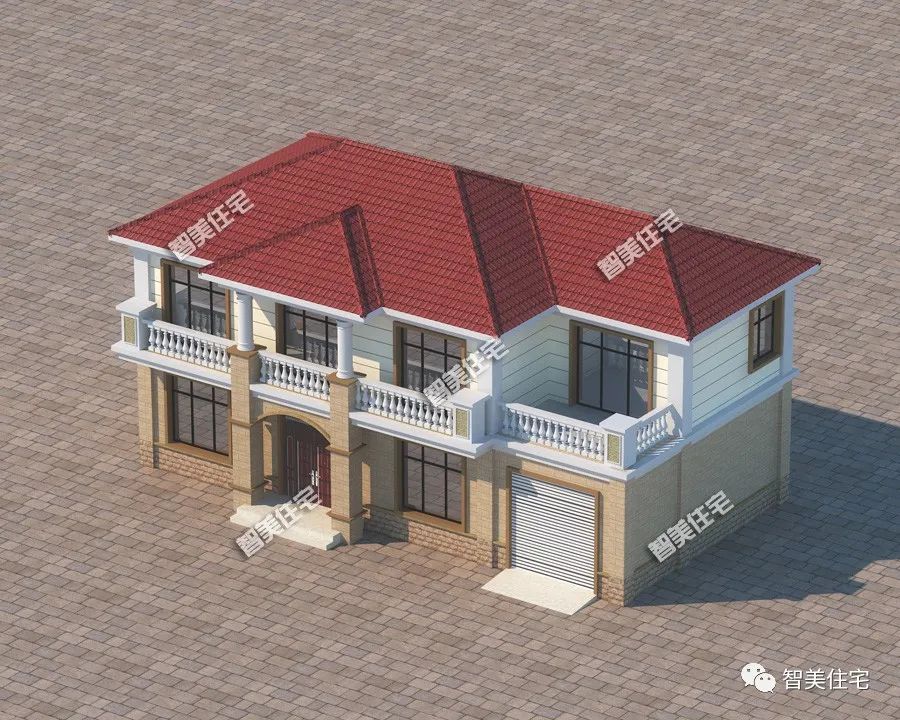 厨房单独建,带车库的两层自建别墅,这样建房到底实用吗?