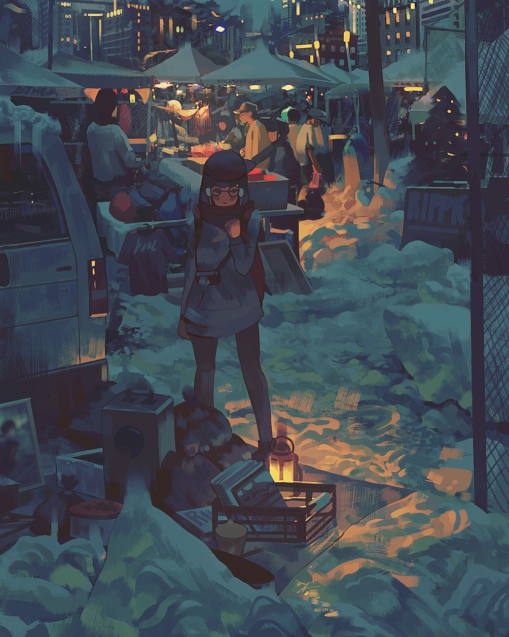 |【动漫壁纸】我所有的喜欢都是与你有关，美国风景画师的插画作品