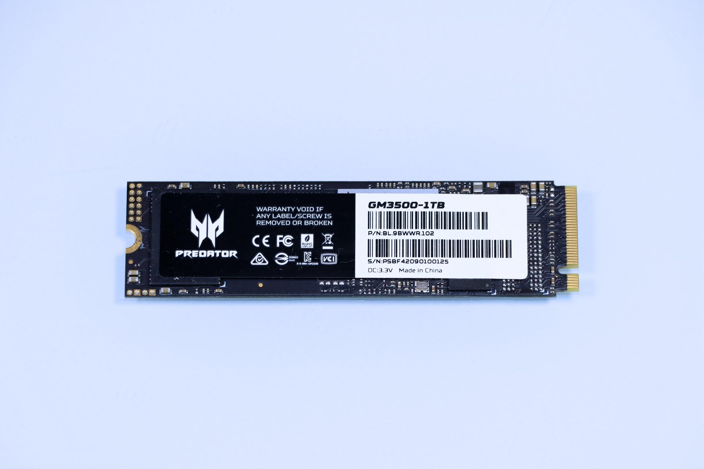 稳定！好用！高性价比的 SSD！宏碁掠夺者 GM3500 1TB