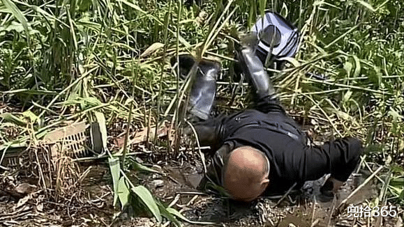 |江苏七旬大爷趴在泥潭里，路人误以为抓龙虾遇大货，网友：真危险