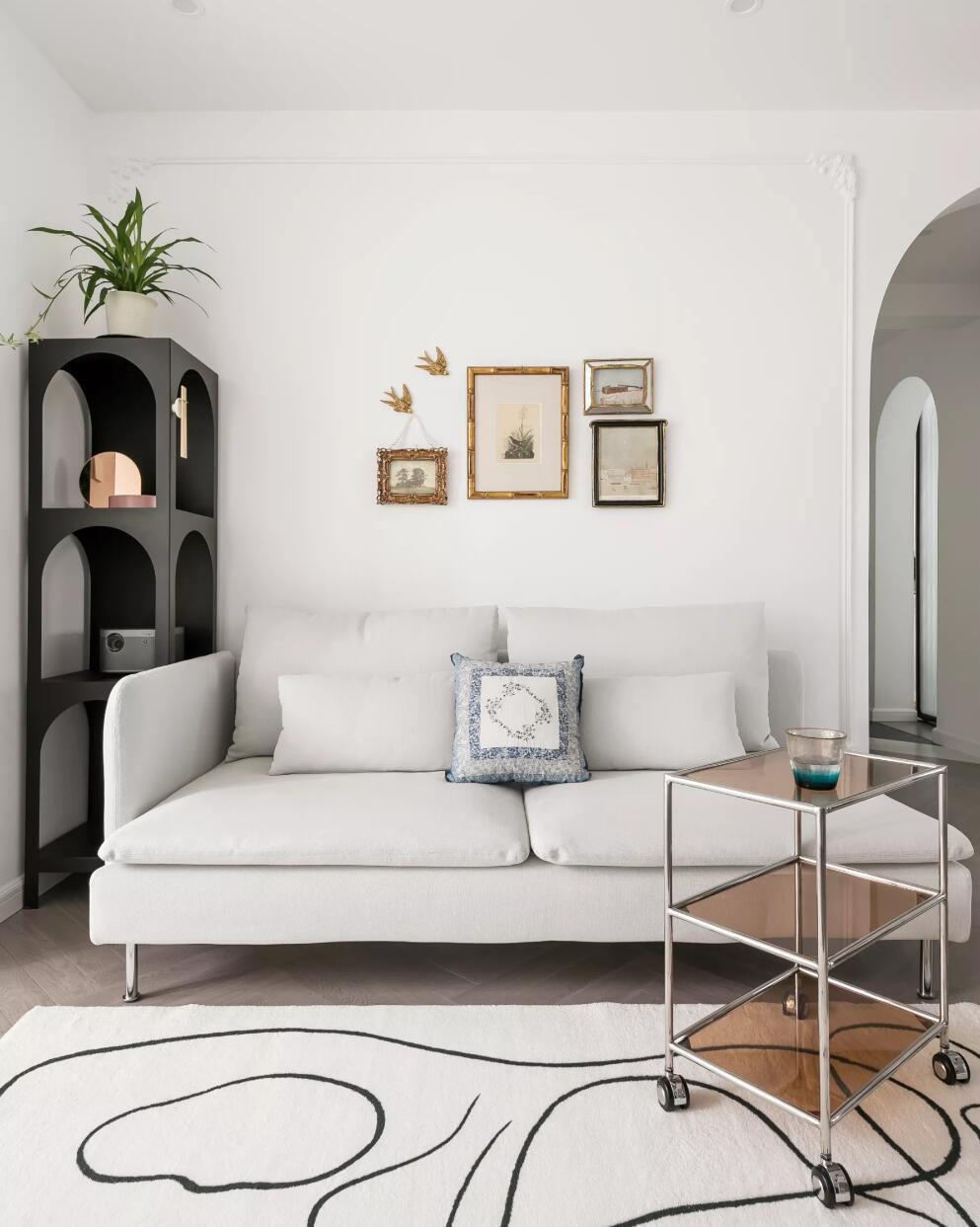 90后女主晒出88㎡新家,全屋化繁为简,骨子里都透着一抹优雅