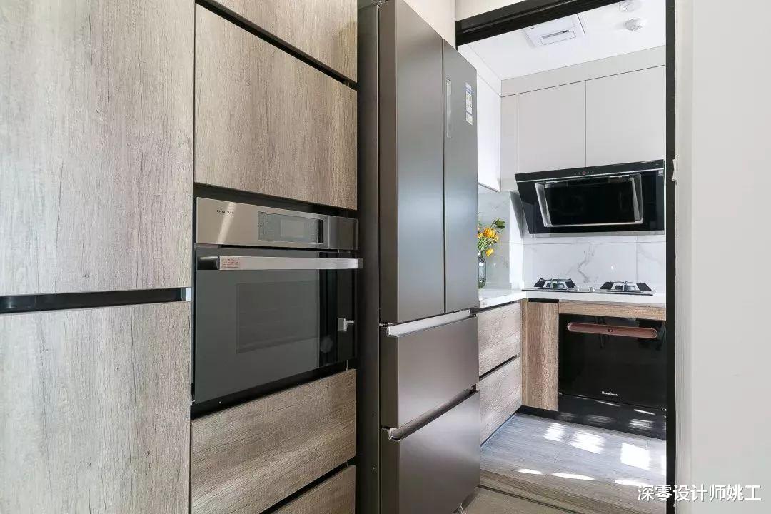 早知道厨房这6处就这么做啦,L型橱柜改成U型,收纳空间翻一倍