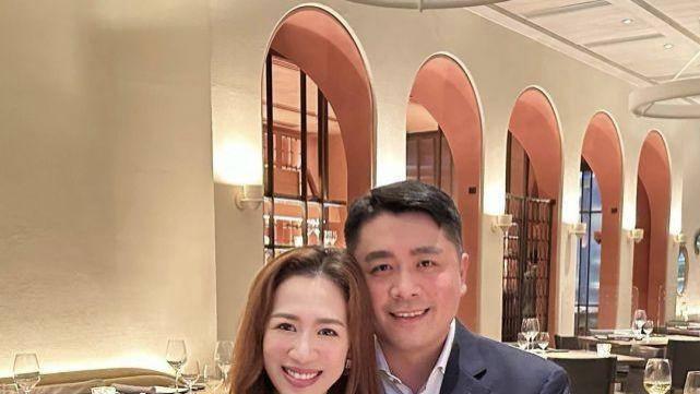 香港小姐|秀恩爱！TVB前港姐疑专门包场庆祝结婚周年，与圈外老公甜蜜依偎