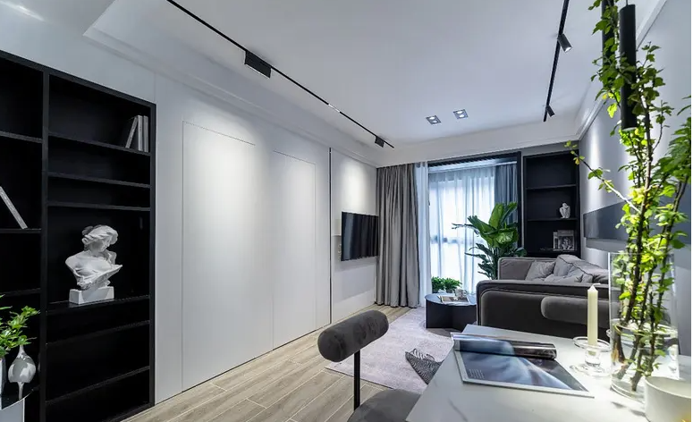 现代简约风格、北欧风格、轻奢风格、简欧风格设计方案效果图。