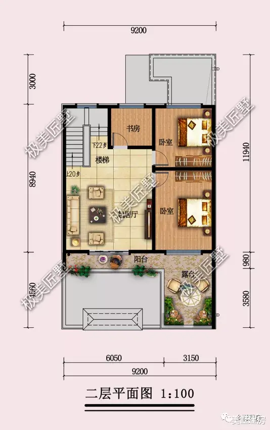 面宽小进深大,中式院子就这么建,家人看了都满意