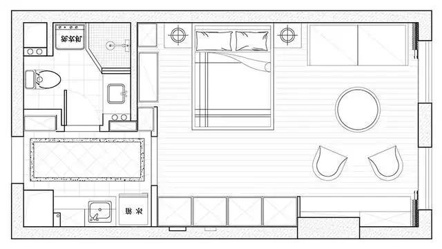 房子不到50㎡,老公非选美式风格,开始我反对,装修完眼前一亮