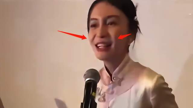 Angelababy|杨颖再曝私下聚会视频，浓妆艳抹穿旗袍，表情浮夸大喊：谁最难听