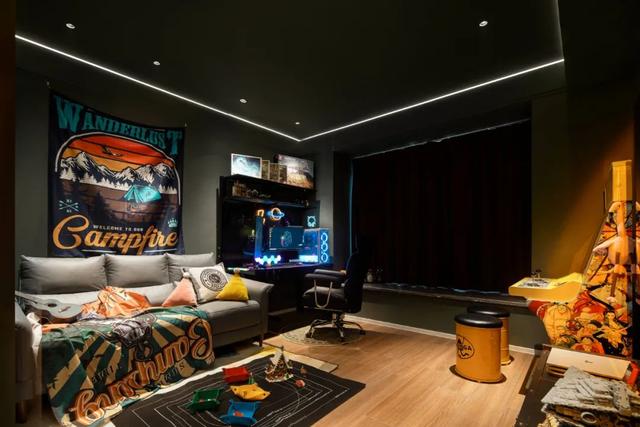 180㎡现代主义，安静舒适的设计，令人轻松惬意