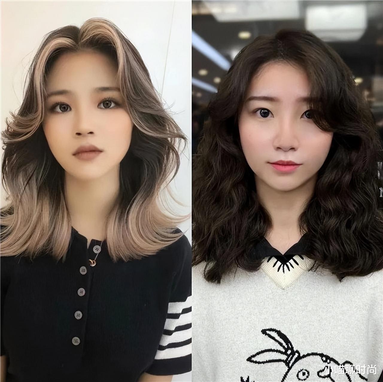 穿衣搭配 今年“锁骨卷”火了!40岁的你不烫一个,都不知道有多洋气减龄!