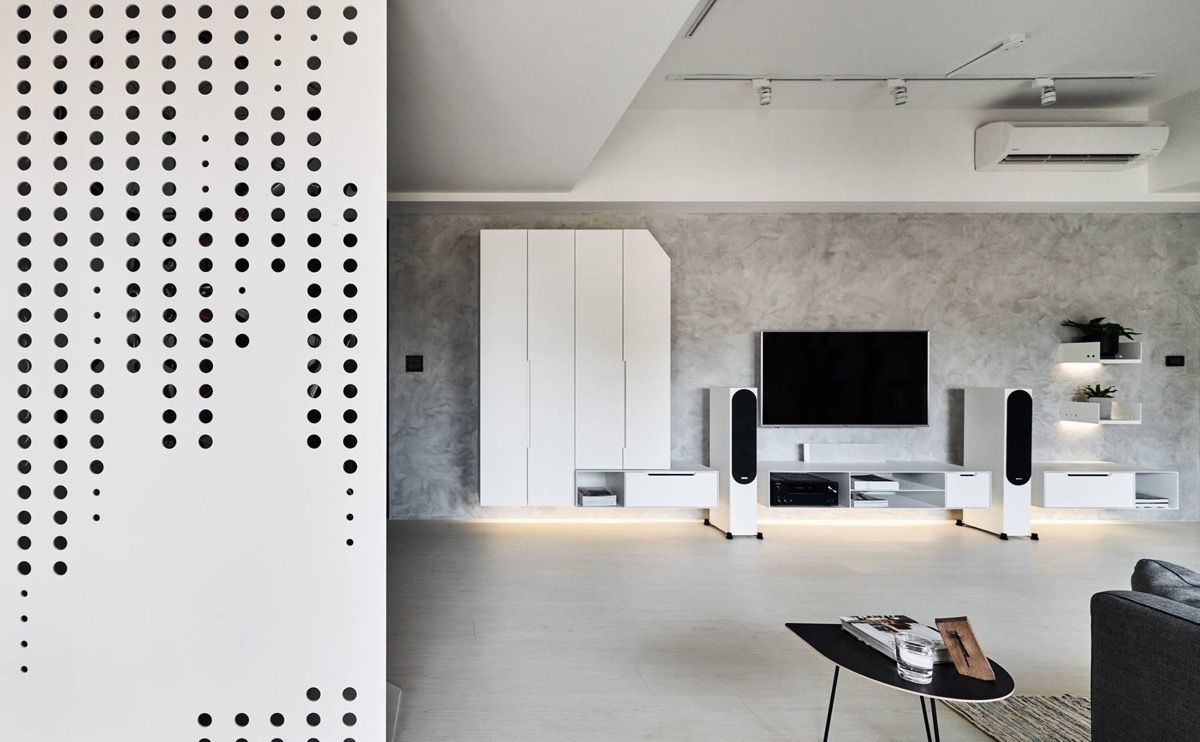 年轻专业人士的城市公寓装饰