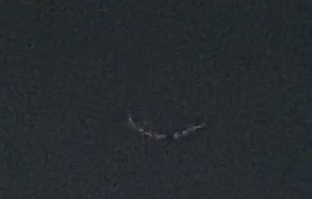 不明飞行物现身台南上空,形状奇特还发光,是外星来“打招呼”?