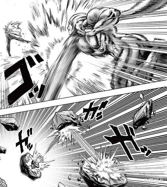 爆破|一拳超人201话:蜈蚣仙人出现对决秃子,爆破身后有强大宇宙团队!