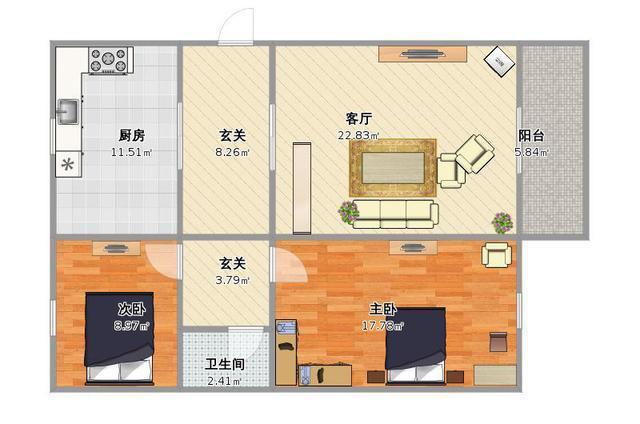100平的新房装修花了近32万,爸妈看到后很高兴,就等着快点入住