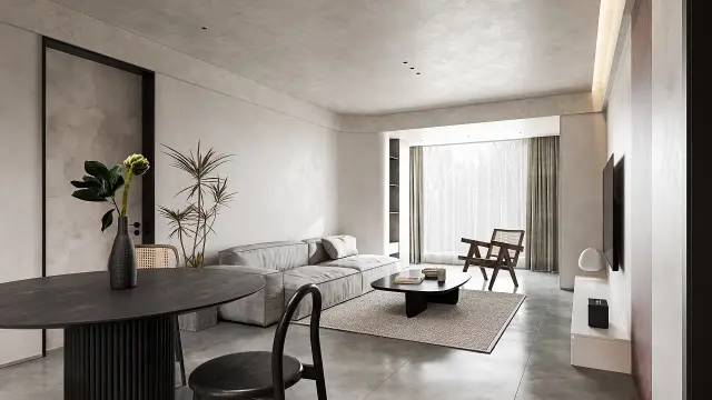 菡萏怡景丨侘寂风,展现出一种简单洒脱的生活态度!