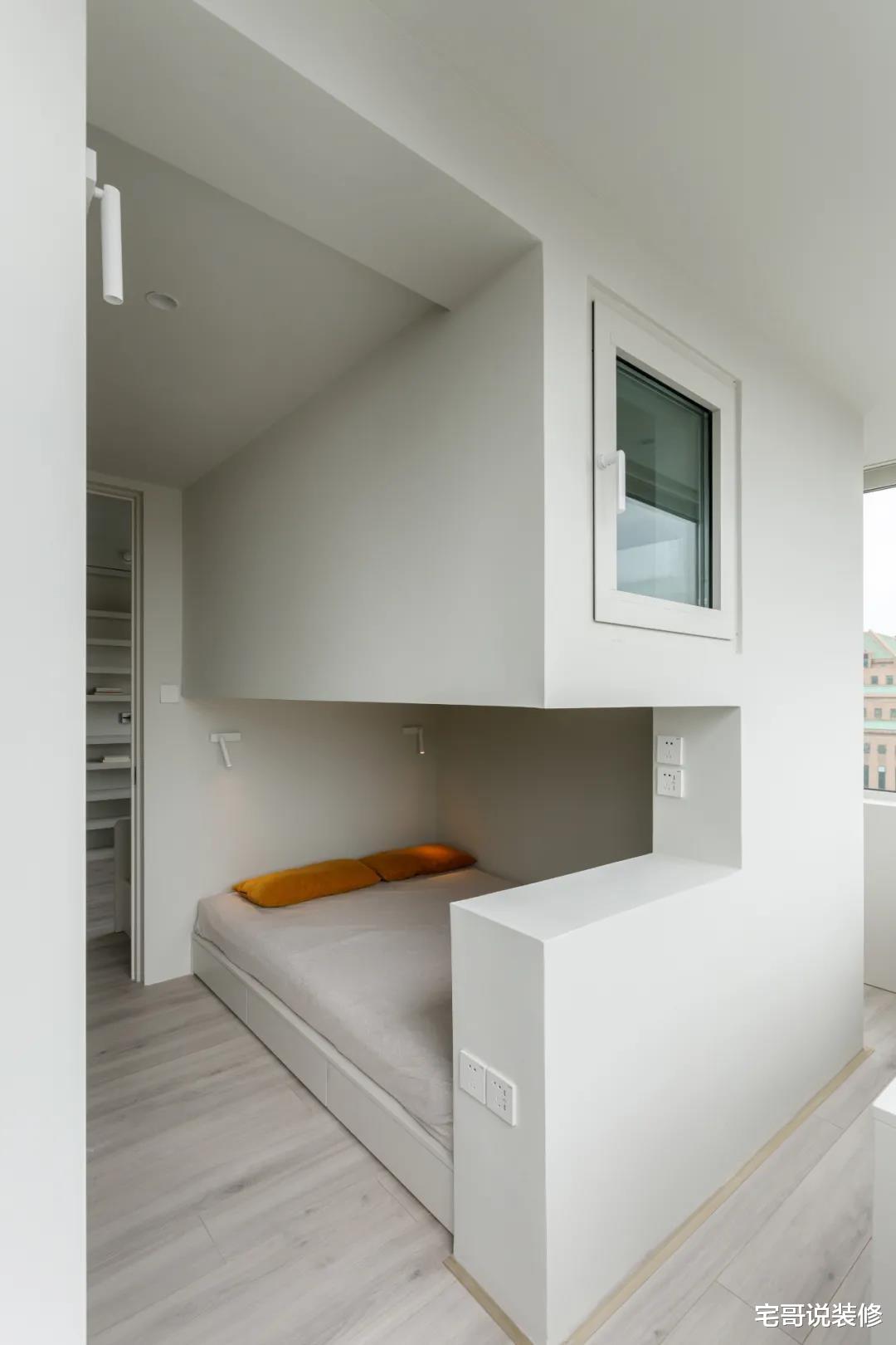 80后北漂夫妻,把48㎡小家改造成3居室,住下3代5口人,太实用了!