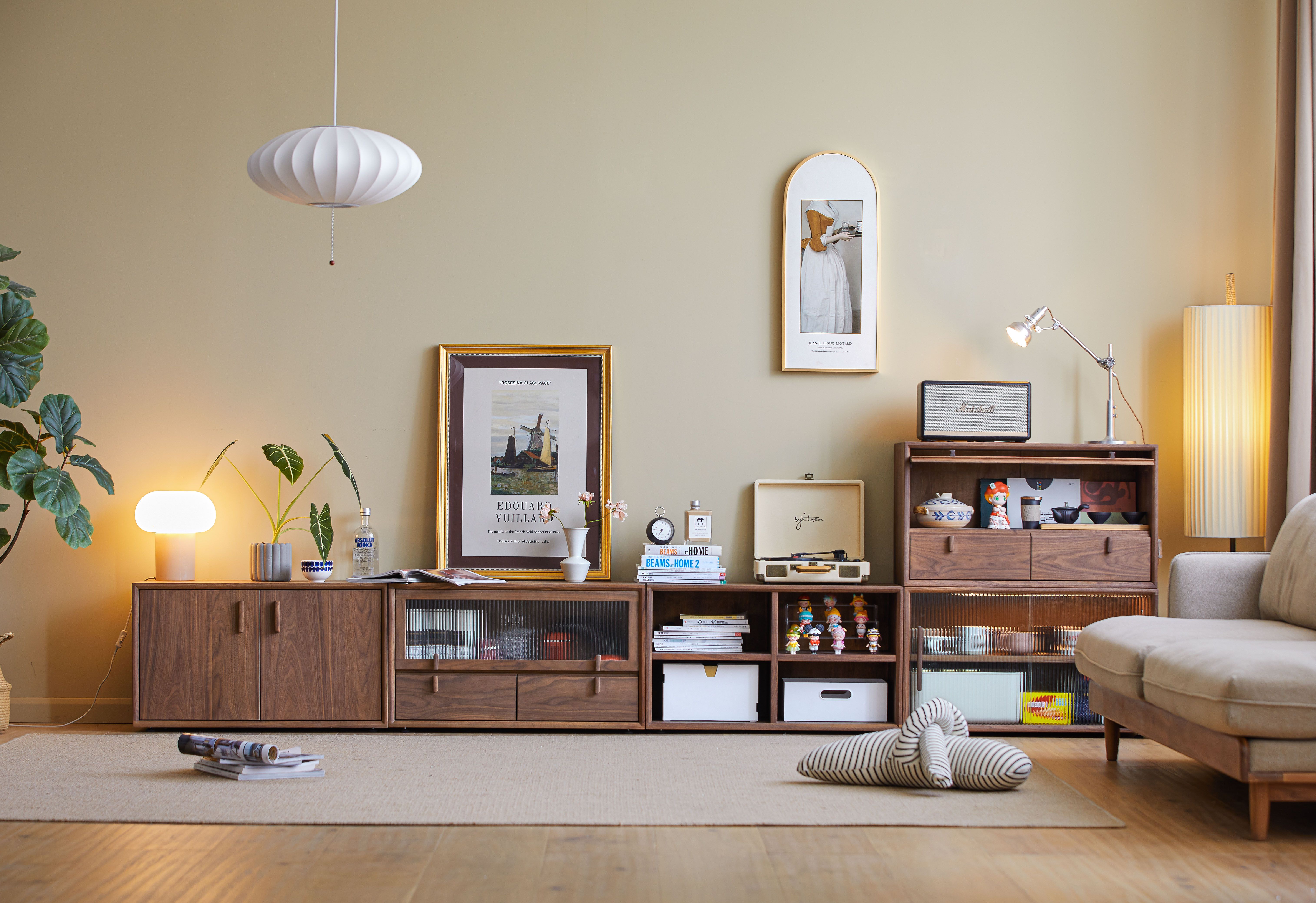 家居布置就像玩乐高,这套组合柜可以封神了